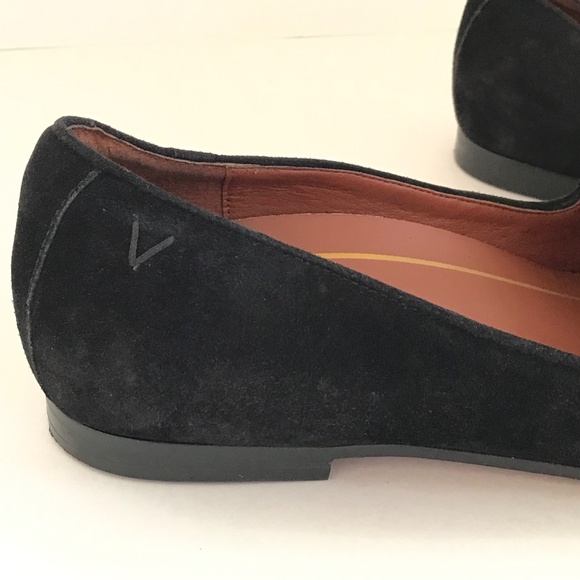 VIONIC Willa Suede Ballet Flat Slip On Loafer Black Women’s Size 8.5 - Picture 3 of 16